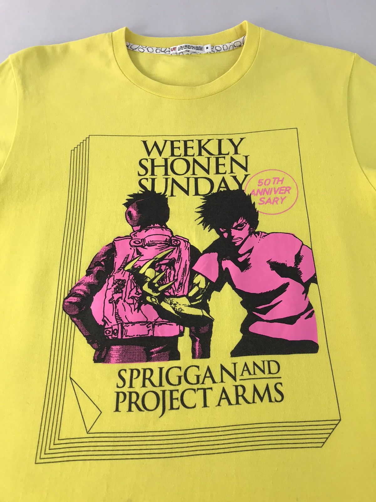 Anime × Japanese Brand Weekly Shonen Sunday Spriggan And Project Arms Tee Size US S / EU 44-46 / 1 - 4 Thumbnail