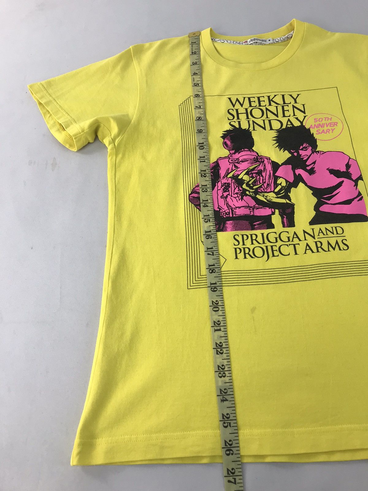 Anime × Japanese Brand Weekly Shonen Sunday Spriggan And Project Arms Tee Size US S / EU 44-46 / 1 - 10 Thumbnail