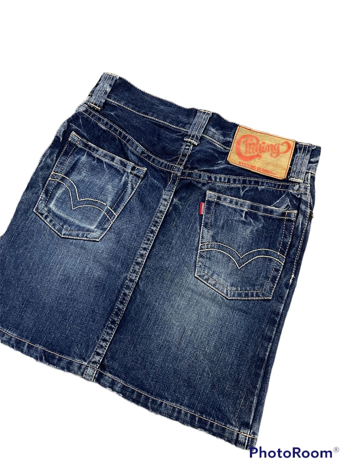 Hysteric Glamour × Japanese Brand 🇯🇵Kinky By Hysteric Glamour Jeans Mini Skirt Size 30" / US 8 / IT 44 - 5 Thumbnail