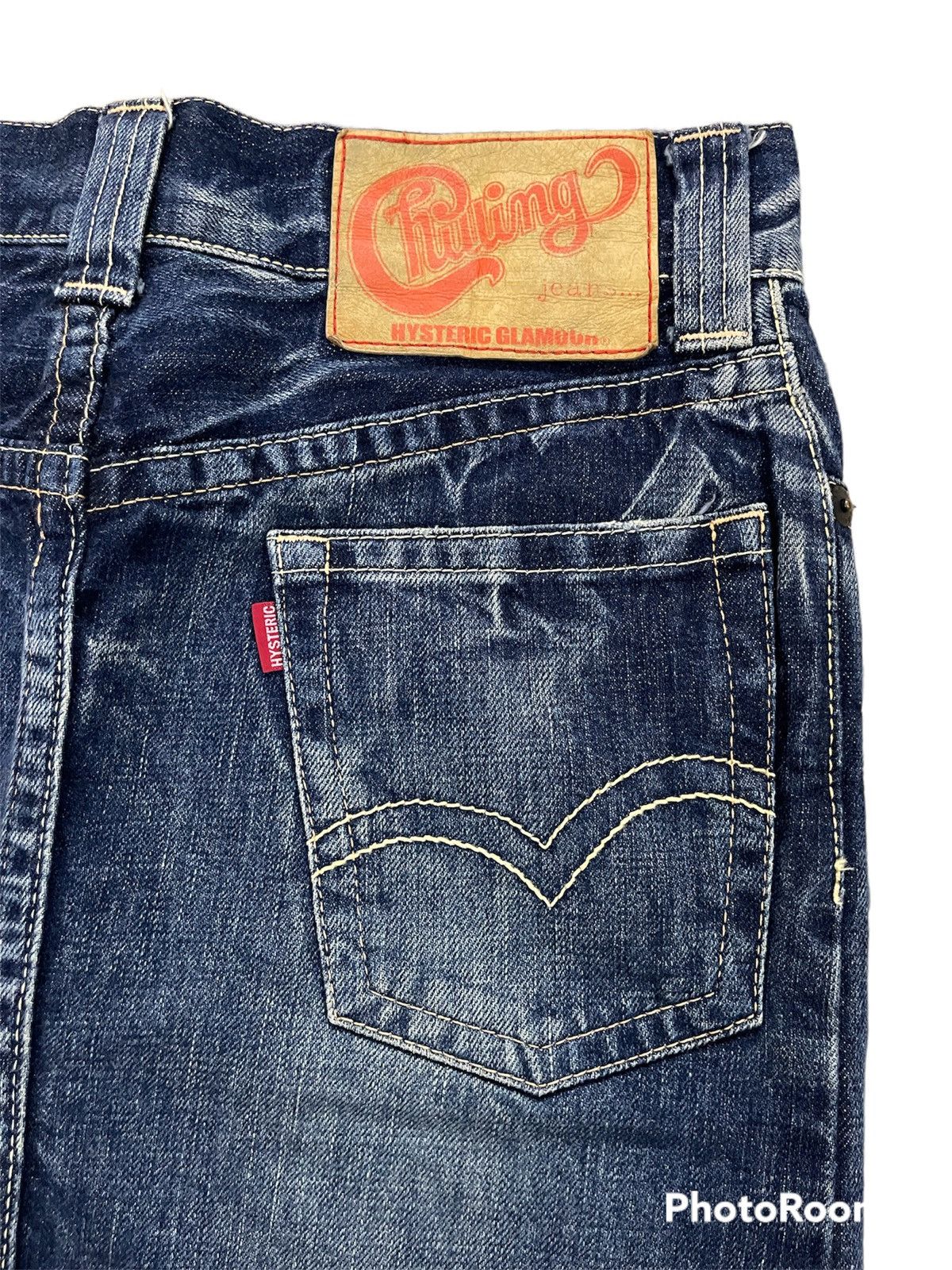 Hysteric Glamour × Japanese Brand 🇯🇵Kinky By Hysteric Glamour Jeans Mini Skirt Size 30" / US 8 / IT 44 - 4 Thumbnail