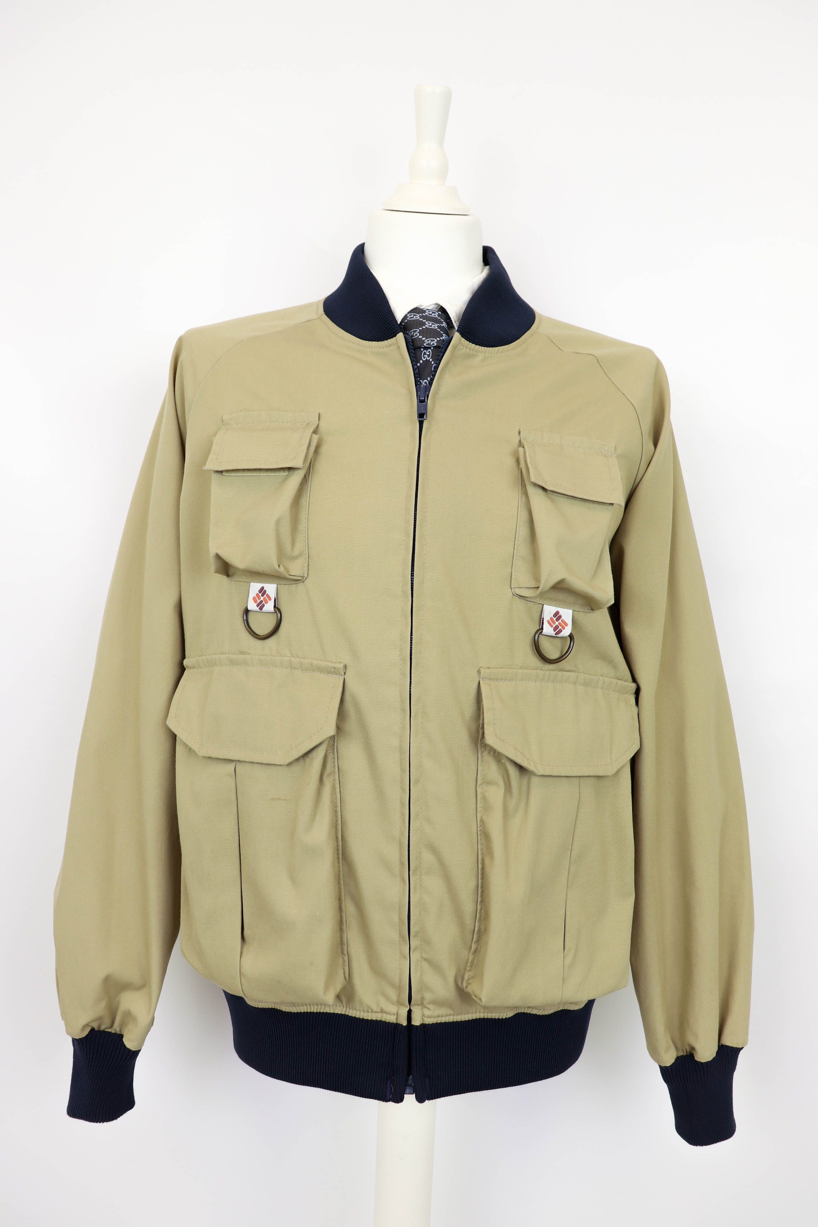 Columbia 90s Vintage Columbia Made in USA Back Pocket Fishing Jacket Size US XL / EU 56 / 4 - 1 Thumbnail