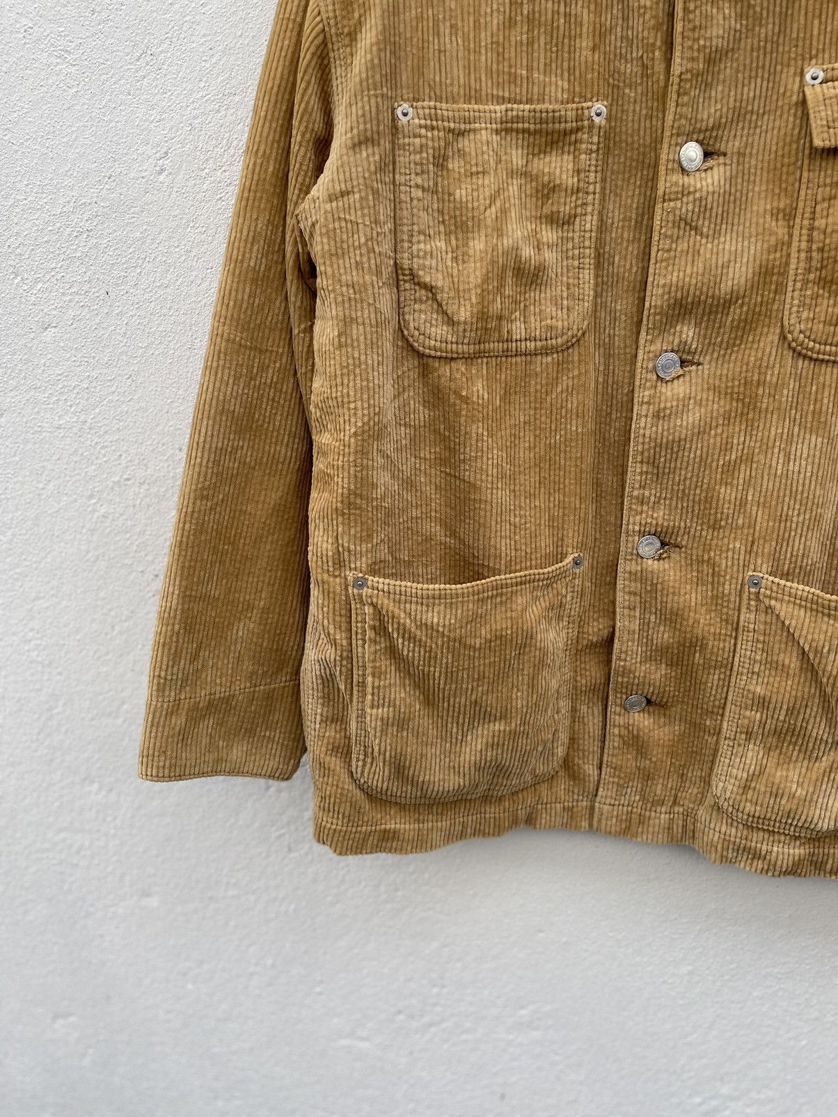 SHIPS Made In Japan Vintage Stadium Corduroy Work Jacket Size US S / EU 44-46 / 1 - 4 Thumbnail