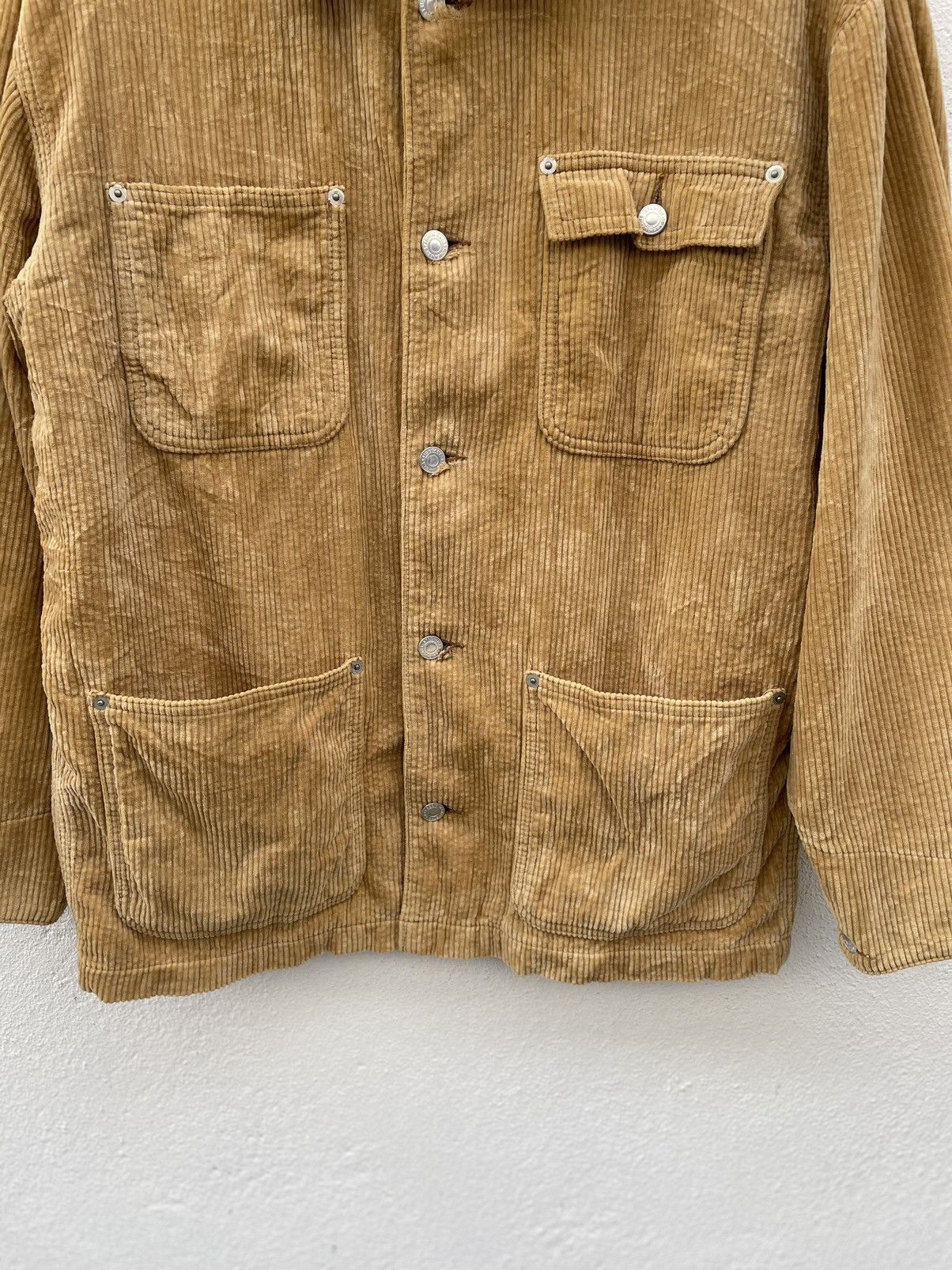 SHIPS Made In Japan Vintage Stadium Corduroy Work Jacket Size US S / EU 44-46 / 1 - 3 Thumbnail