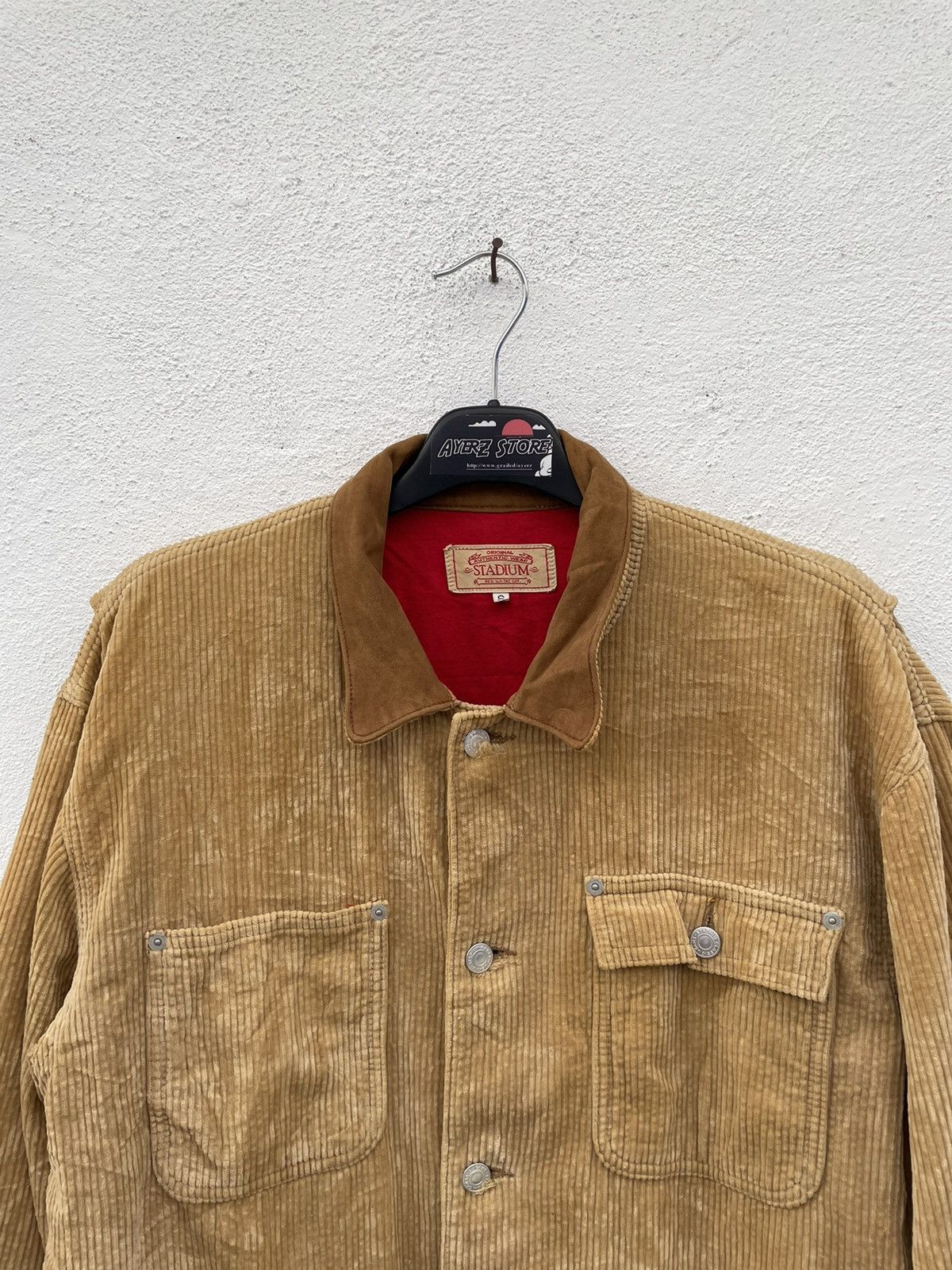 SHIPS Made In Japan Vintage Stadium Corduroy Work Jacket Size US S / EU 44-46 / 1 - 2 Thumbnail