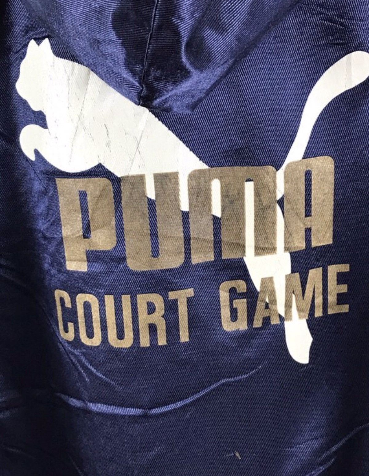 Puma Vintage Puma Court Games Big Logo Hooded Long Jacket Size US M / EU 48-50 / 2 - 3 Thumbnail