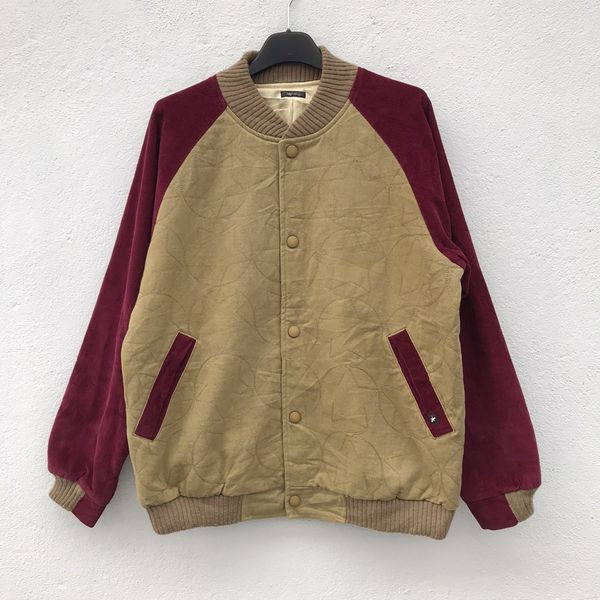 Japanese Brand Haze Large Rare Design Varsity Jacket | Grailed