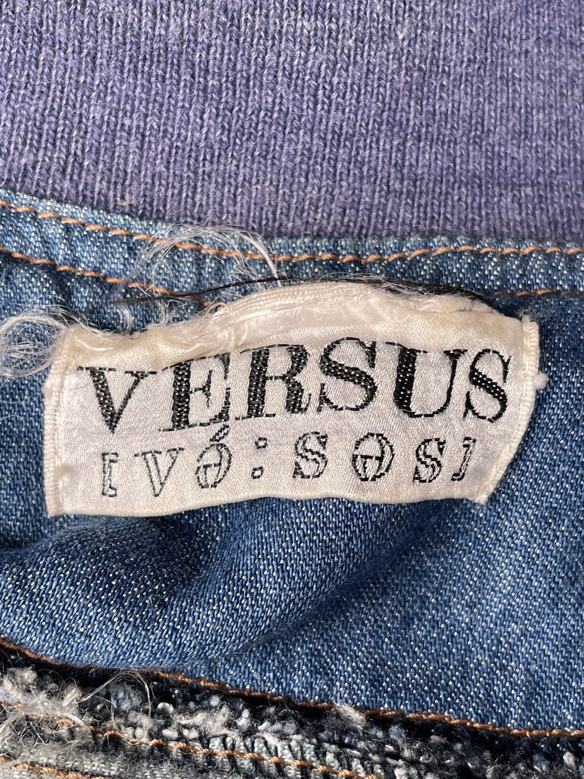 Japanese Brand Japan Brand Louis Versus Collection Light Denim Jacket Size US M / EU 48-50 / 2 - 11 Thumbnail