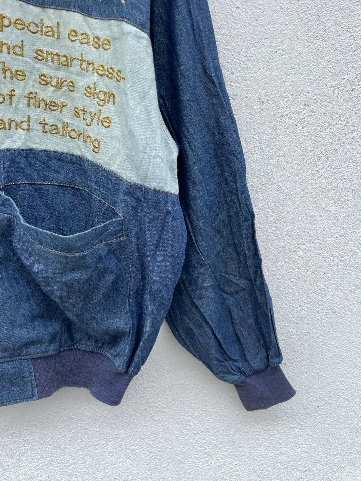Japanese Brand Japan Brand Louis Versus Collection Light Denim Jacket Size US M / EU 48-50 / 2 - 5 Thumbnail