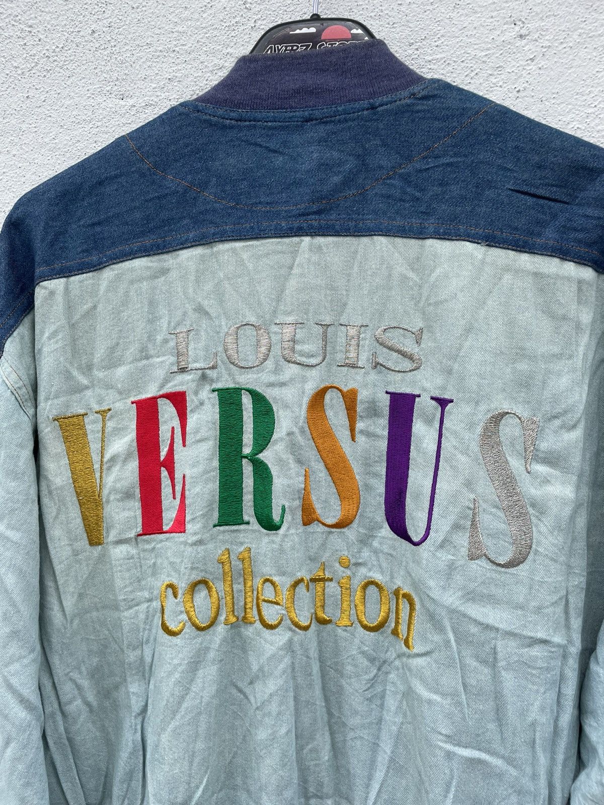 Japanese Brand Japan Brand Louis Versus Collection Light Denim Jacket Size US M / EU 48-50 / 2 - 10 Thumbnail
