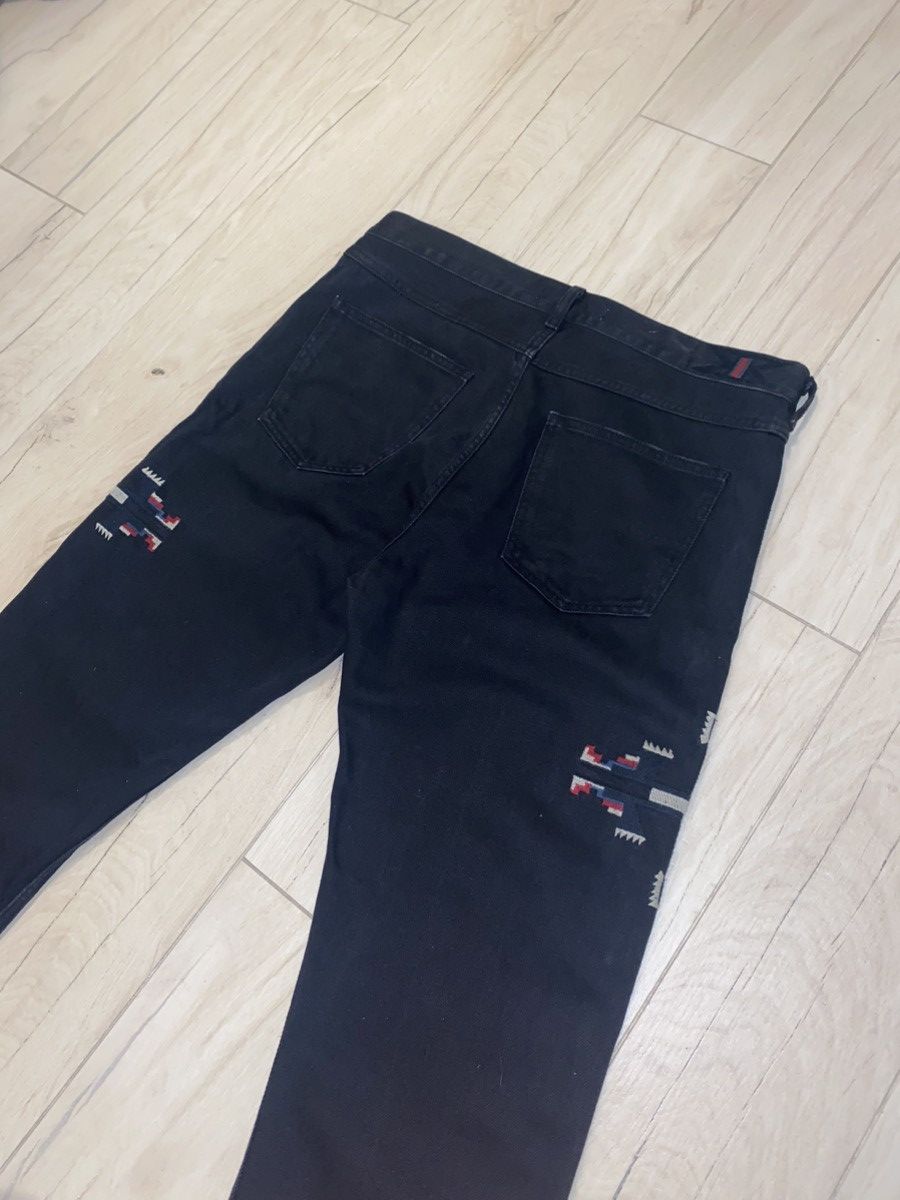 Isabel Marant FW13 Isabel Marant X H&M Persian Embroidered Denim Pants Size US 34 / EU 50 - 10 Thumbnail