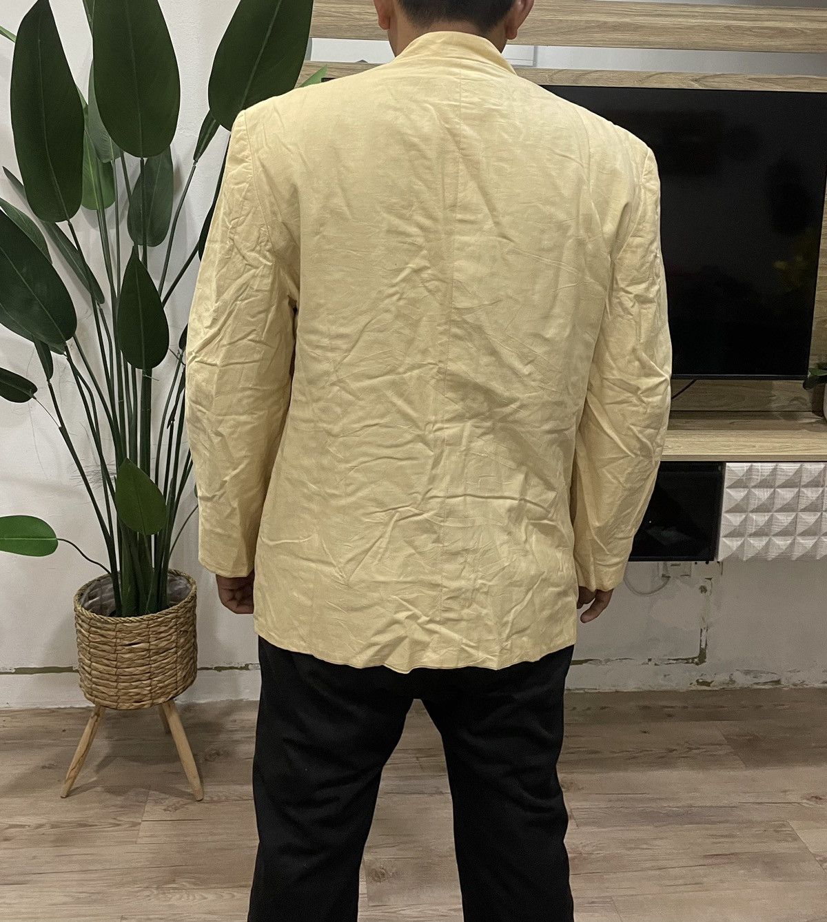 Comme des Garcons × Comme des Garcons Homme Plus Vintage Comme des Gargons Wide Sleeve Crop Jacket Cardigan Size US M / EU 48-50 / 2 - 8 Thumbnail