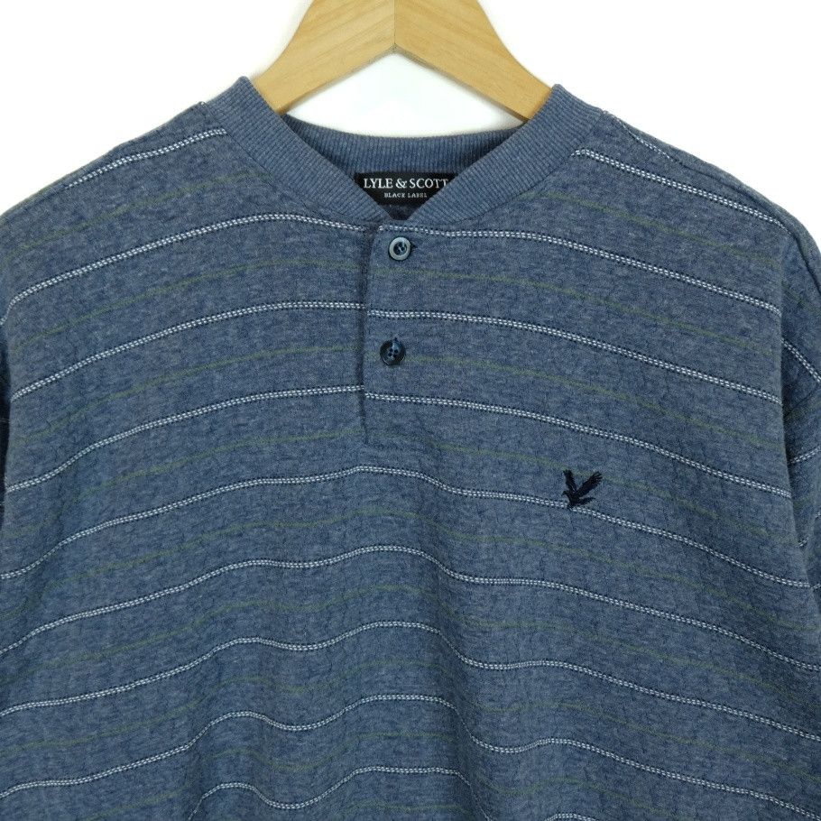 Lyle & Scott × Vintage Vintage 90's LYLE & SCOTT Check Retro Classic Sweatshirts Size US L / EU 52-54 / 3 - 3 Thumbnail
