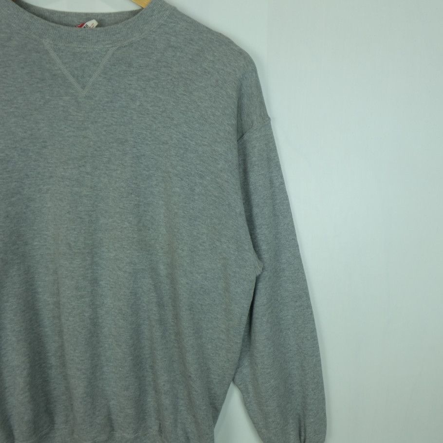 Hanes × Vintage Vintage 90's HANES Sweatshirts Jumper Retro Classic Size US M / EU 48-50 / 2 - 4 Thumbnail