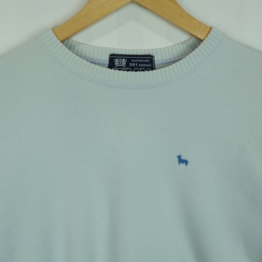 Japanese Brand × Vintage 90's Vintage ZERO ONE Sweatshirts Jumper Size US S / EU 44-46 / 1 - 3 Thumbnail
