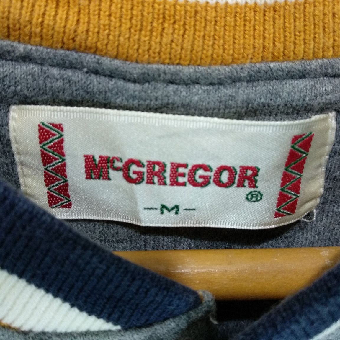 McGregor × Vintage 90's MCGREGOR Button Up Nice Design Retro Sweatshirts Size M / US 6-8 / IT 42-44 - 6 Thumbnail
