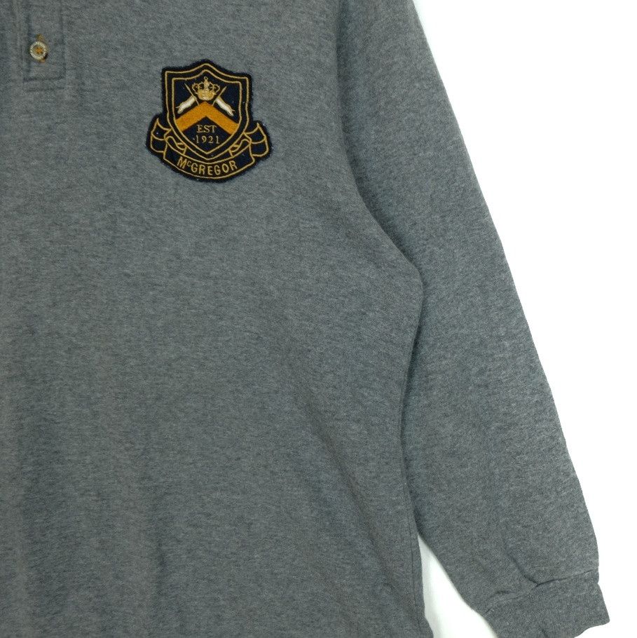 McGregor × Vintage 90's MCGREGOR Button Up Nice Design Retro Sweatshirts Size M / US 6-8 / IT 42-44 - 4 Thumbnail