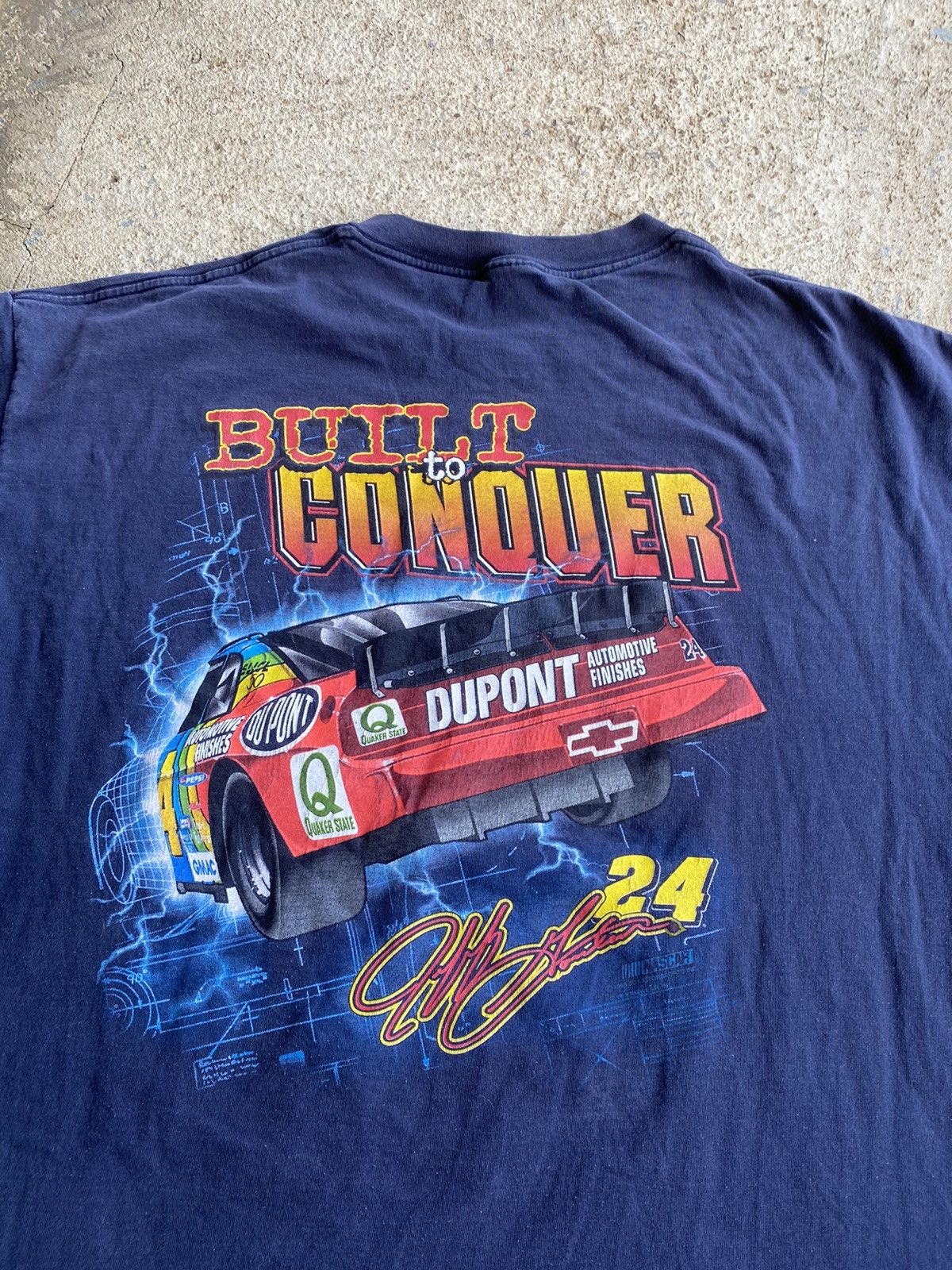 NASCAR × Vintage Vintage 90’s Jeff Gordon NASCAR Racing Shirt Double Sided Size US XXL / EU 58 / 5 - 6 Thumbnail