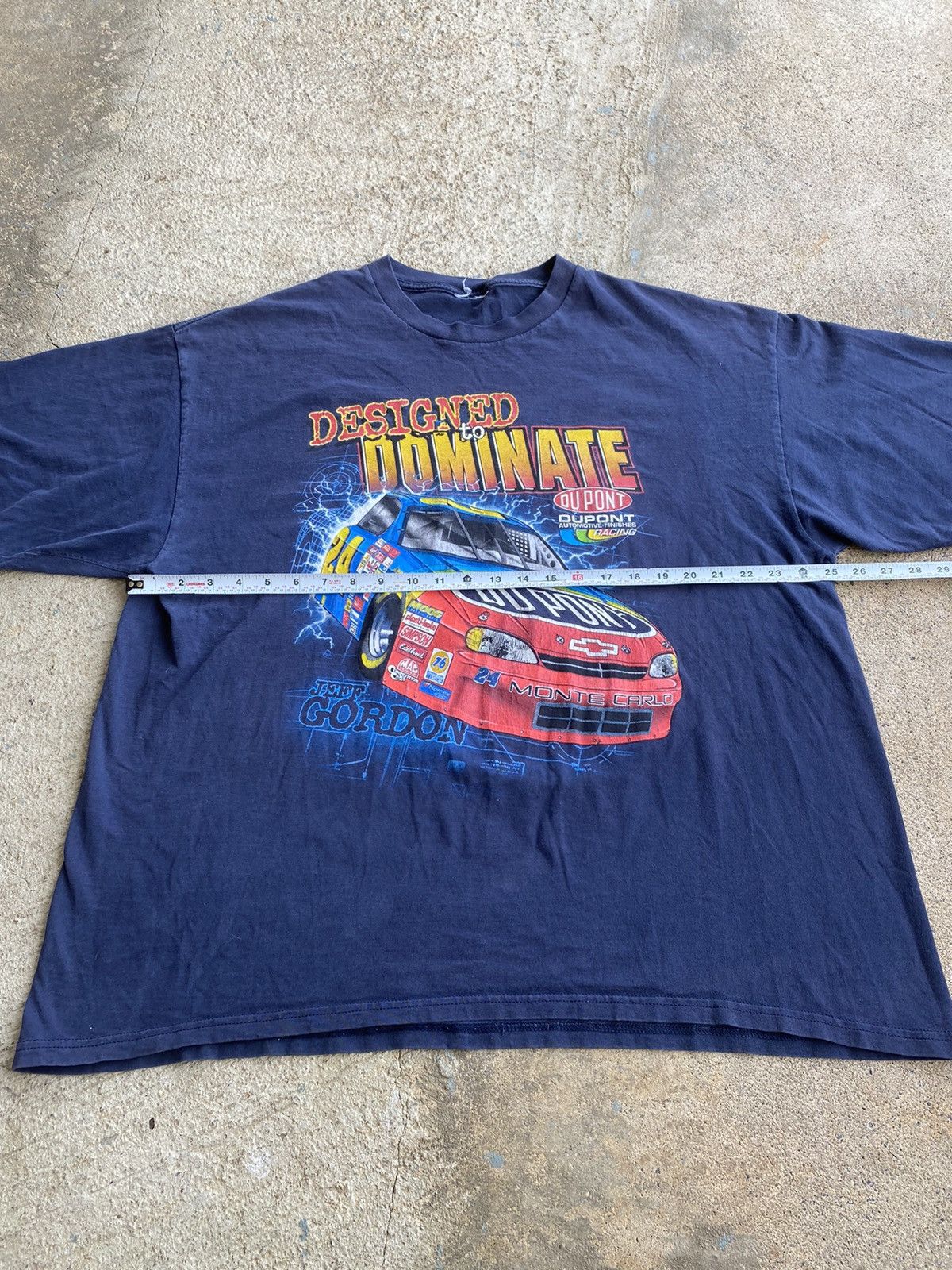 NASCAR × Vintage Vintage 90’s Jeff Gordon NASCAR Racing Shirt Double Sided Size US XXL / EU 58 / 5 - 8 Thumbnail