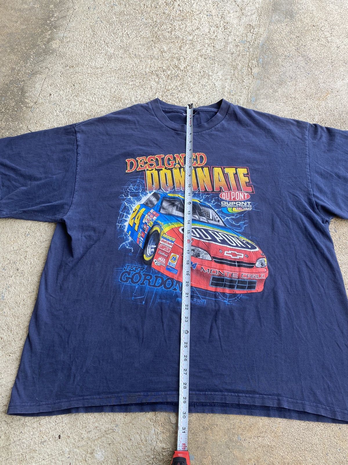 NASCAR × Vintage Vintage 90’s Jeff Gordon NASCAR Racing Shirt Double Sided Size US XXL / EU 58 / 5 - 7 Thumbnail