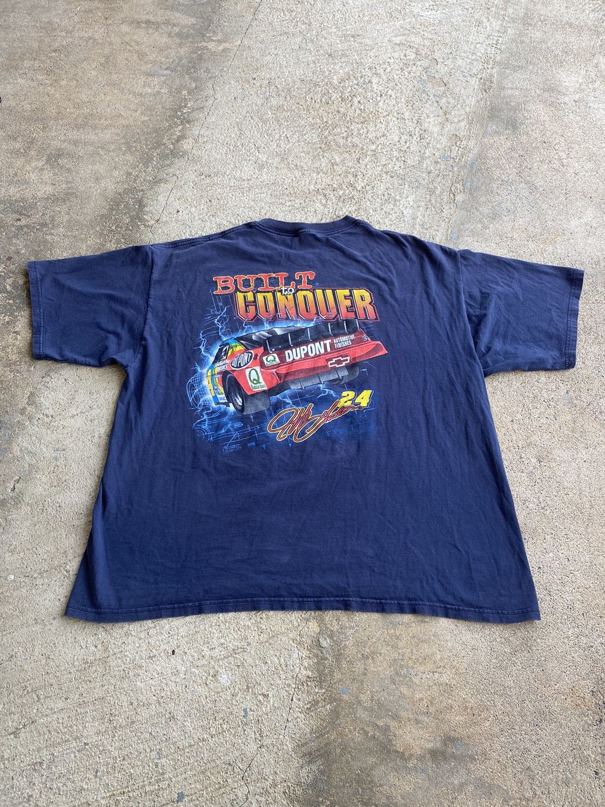 NASCAR × Vintage Vintage 90’s Jeff Gordon NASCAR Racing Shirt Double Sided Size US XXL / EU 58 / 5 - 5 Thumbnail