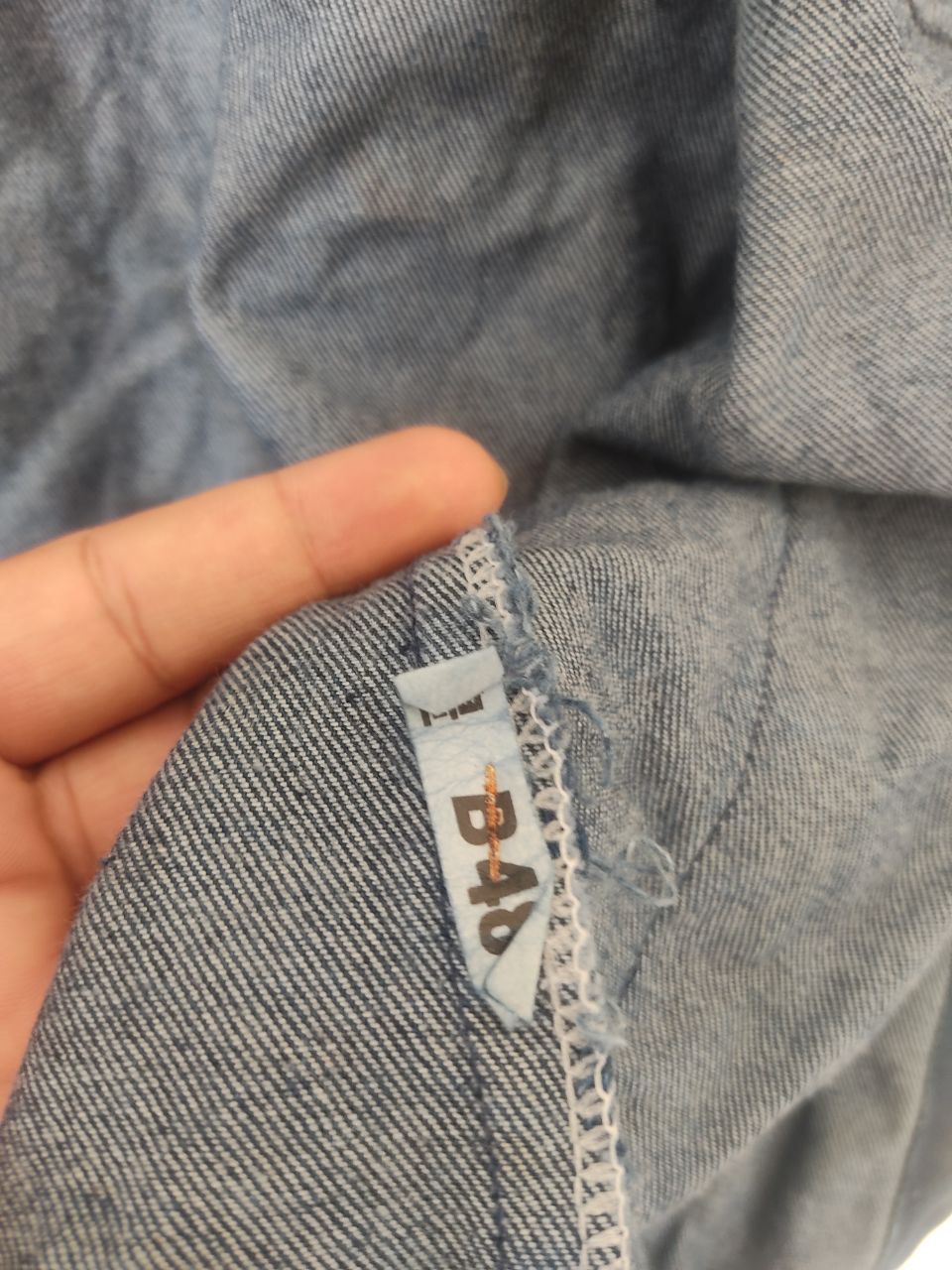 Vintage VINTAGE DENIM EMBROIDERED JACKET Size US M / EU 48-50 / 2 - 6 Thumbnail
