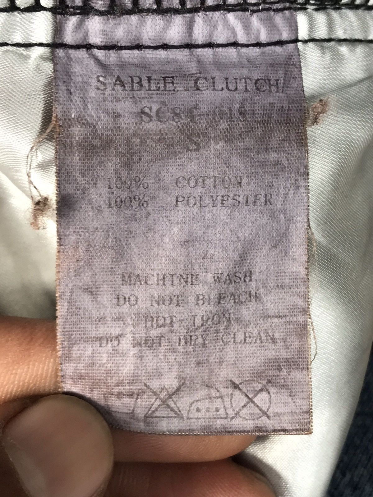 If Six Was Nine Made In Japan Sable Clucth Japan Limit Handsomes Jeans Size US 31 - 15 Thumbnail