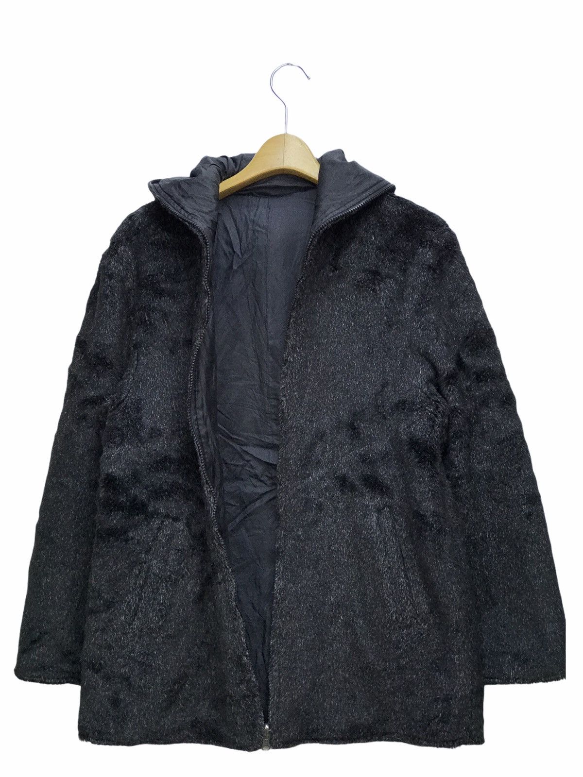 Jean Paul Gaultier GAULTIER HOMME OBJET FAUX FUR RIVERSIBLE WINTER HOODED Size US M / EU 48-50 / 2 - 2 Thumbnail