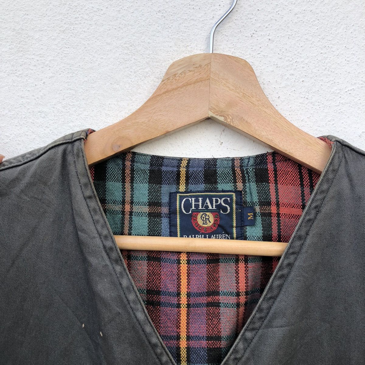 Chaps Ralph Lauren UTILITY VEST MULTI POCKET TARTAN LINING CHAPS RALPH LAUREN Size US M / EU 48-50 / 2 - 9 Thumbnail