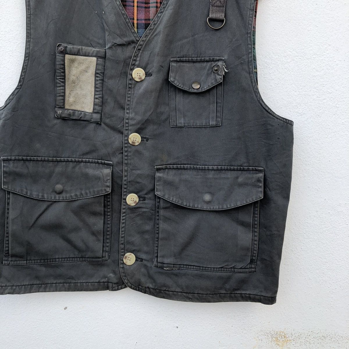 Chaps Ralph Lauren UTILITY VEST MULTI POCKET TARTAN LINING CHAPS RALPH LAUREN Size US M / EU 48-50 / 2 - 4 Thumbnail
