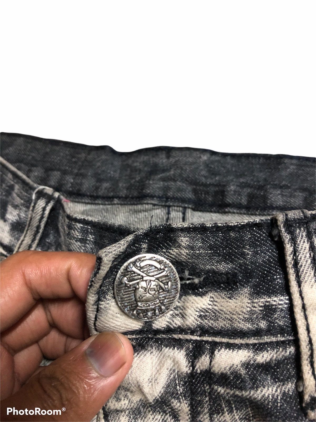 Seditionaries BERNING SHO PATCHES BLEACH PUNK STYLE DENIM Size US 30 / EU 46 - 4 Thumbnail