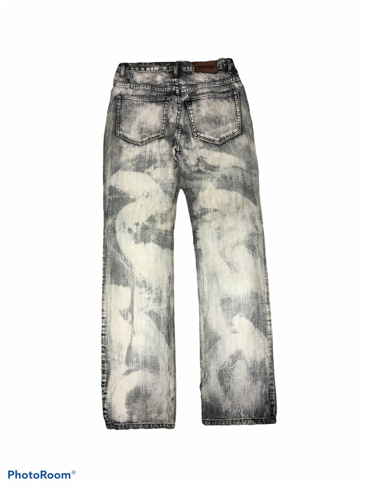 Seditionaries BERNING SHO PATCHES BLEACH PUNK STYLE DENIM Size US 30 / EU 46 - 2 Thumbnail