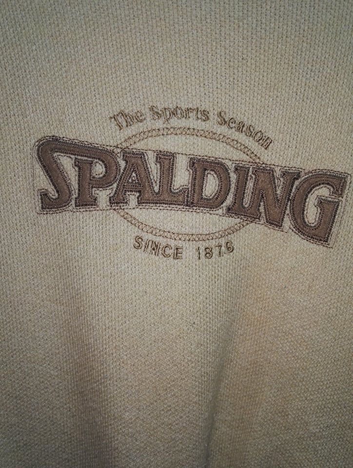 Spalding Vintage Spalding sweatshirt Wool Big Logo (code 16) Size US L / EU 52-54 / 3 - 3 Thumbnail
