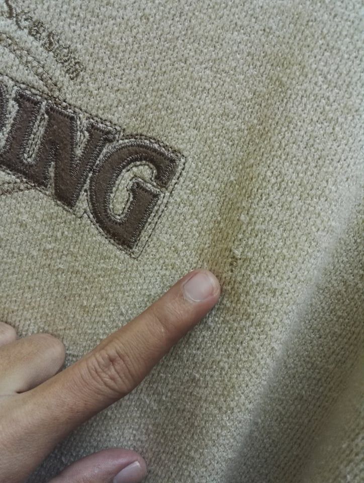 Spalding Vintage Spalding sweatshirt Wool Big Logo (code 16) Size US L / EU 52-54 / 3 - 4 Thumbnail