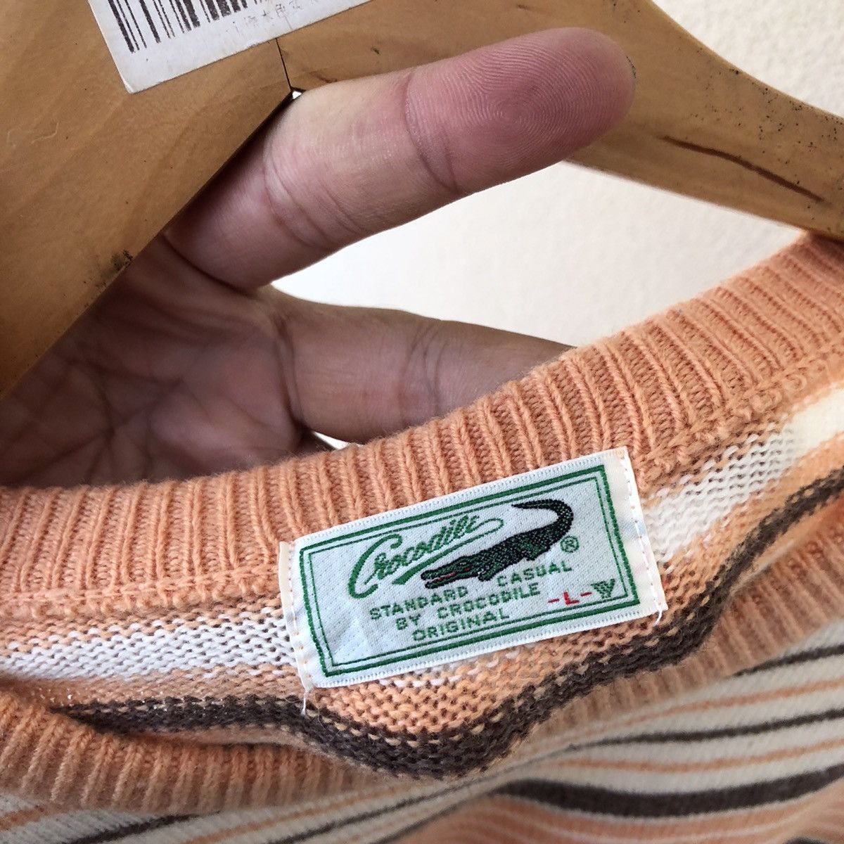 Japanese Brand KNITWEAR SWEATSHIRT CROCODILE SMALL PONY KANYE STYLE Size US L / EU 52-54 / 3 - 8 Thumbnail