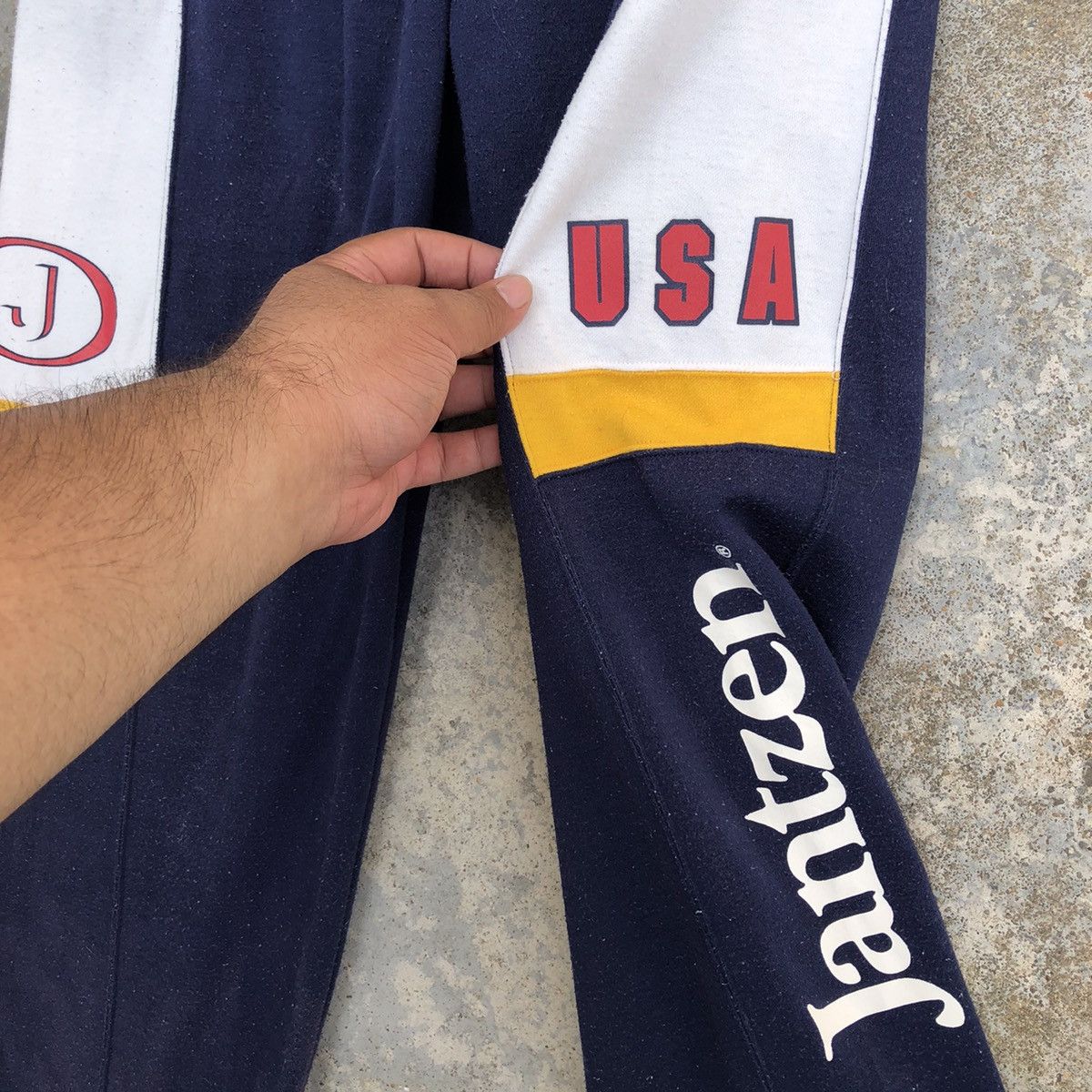 Jantzen RARE DESIGN JANTZEN USA BIG LOGO JOGGER PANT Size US 30 / EU 46 - 5 Thumbnail