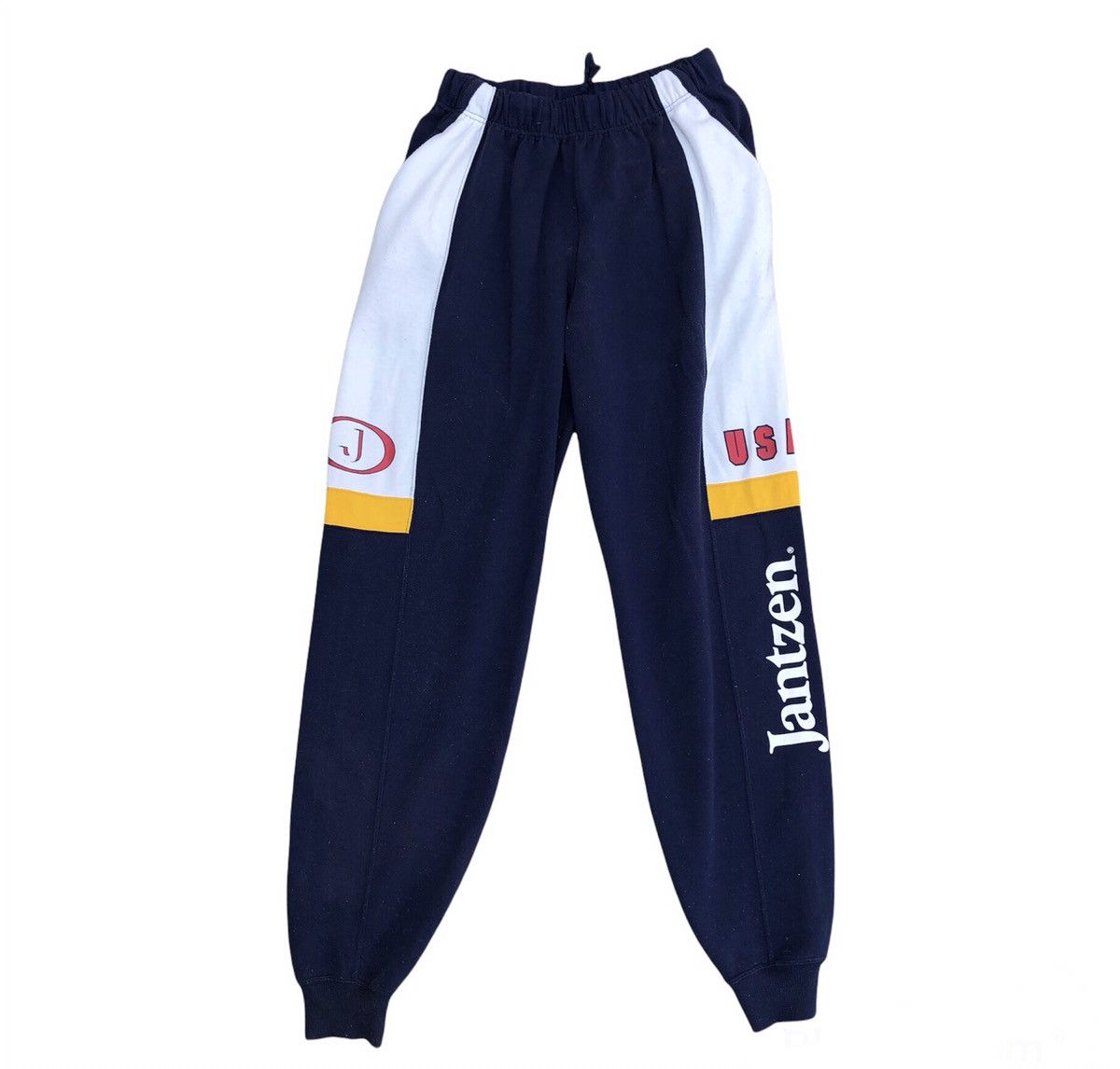 Jantzen RARE DESIGN JANTZEN USA BIG LOGO JOGGER PANT Size US 30 / EU 46 - 1 Thumbnail