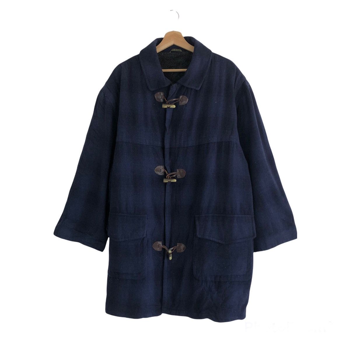Vintage LONG JACKET VENTO NUOVO MADE IN ITALY FUR LINING Size US L / EU 52-54 / 3 - 1 Thumbnail