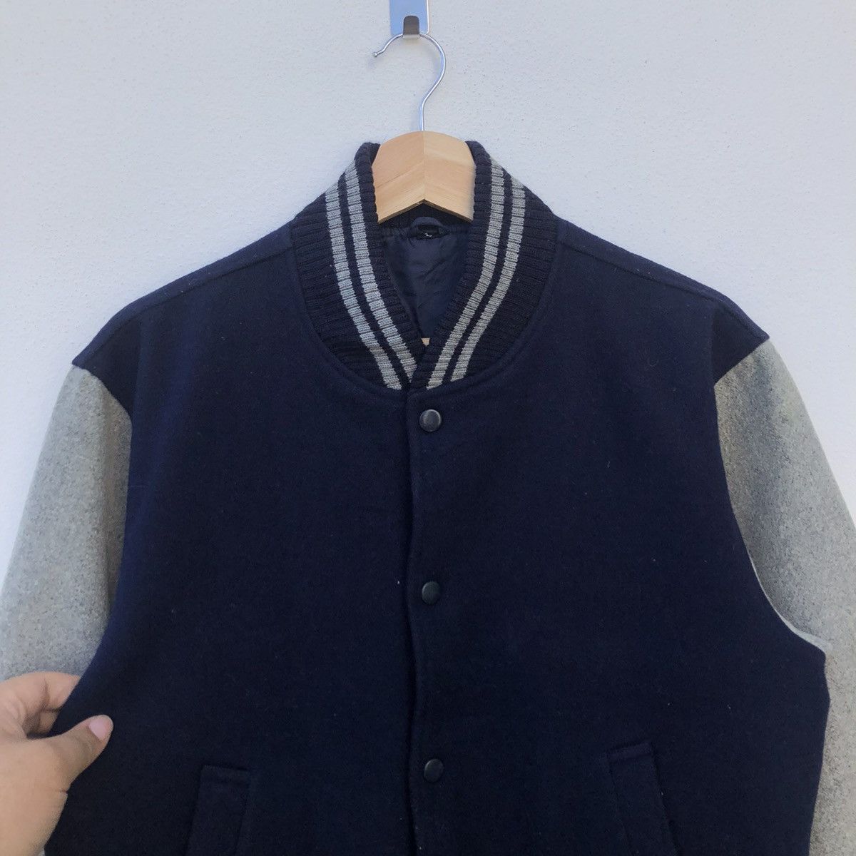 Japanese Brand VINTAGE VARSITY JACKET JAPANESE BRAND Size US L / EU 52-54 / 3 - 3 Thumbnail