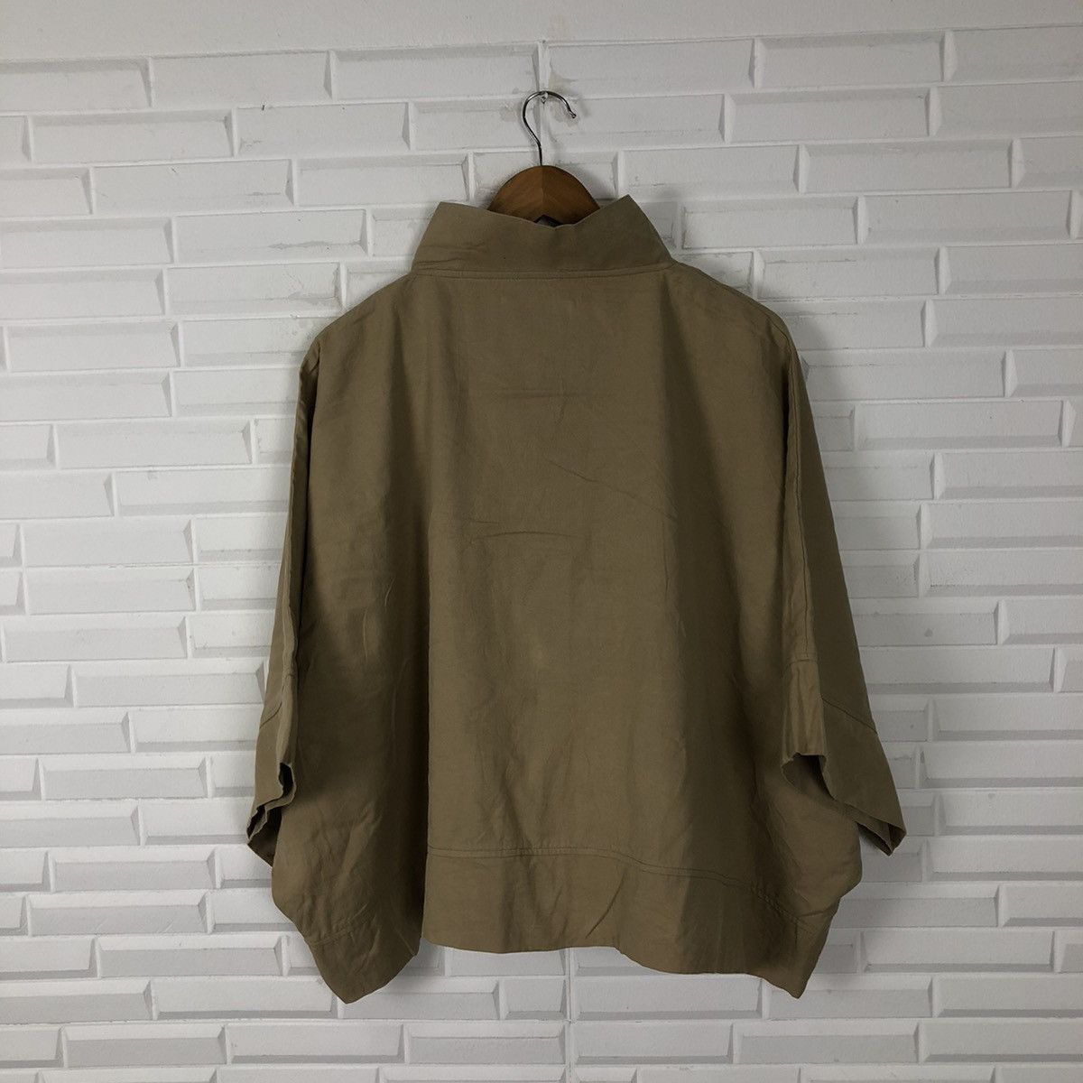 Japanese Brand RARE CROPPED PONCHOS JACKET MARIED'OR FABRIC MADE IN JAPAN Size US M / EU 48-50 / 2 - 8 Thumbnail