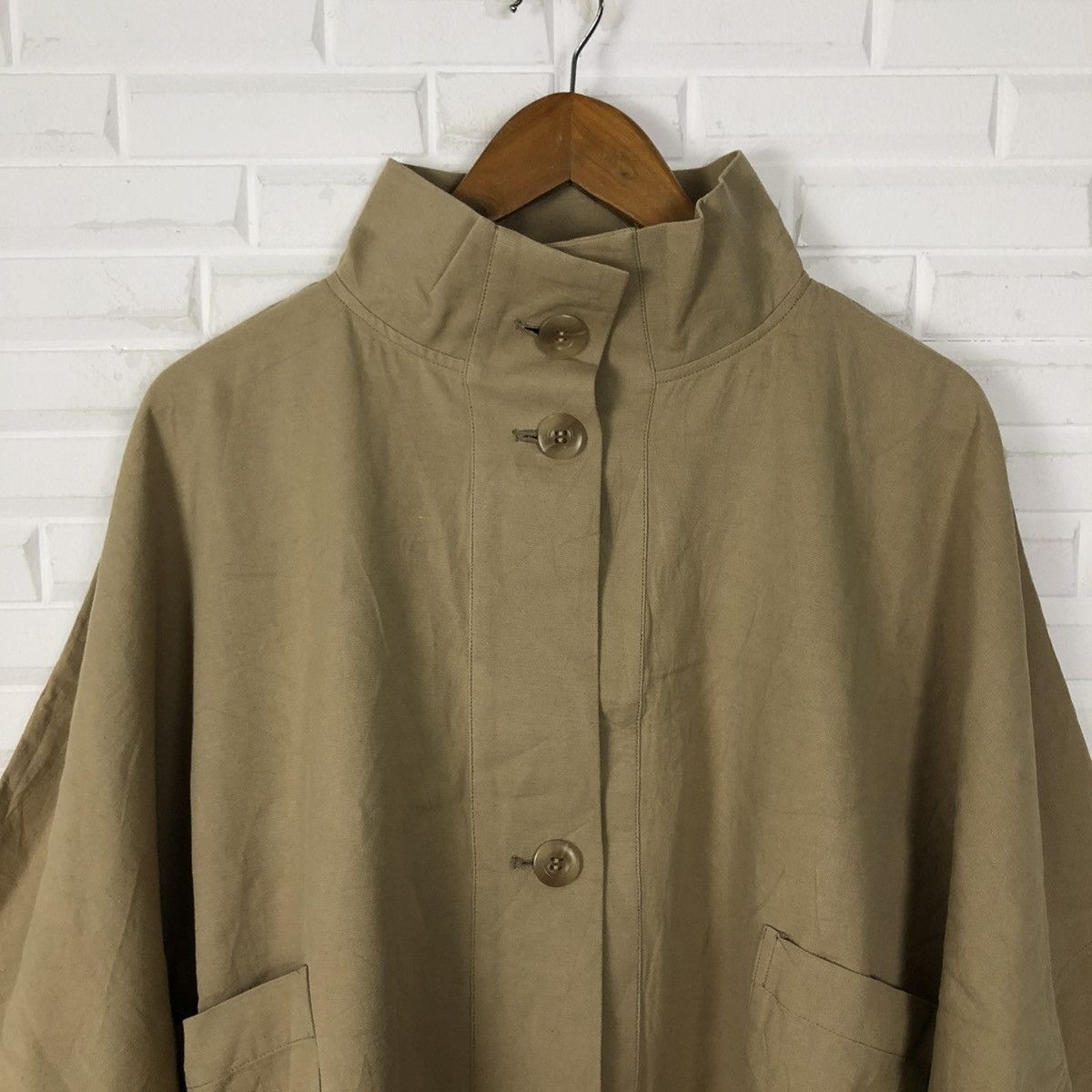 Japanese Brand RARE CROPPED PONCHOS JACKET MARIED'OR FABRIC MADE IN JAPAN Size US M / EU 48-50 / 2 - 3 Thumbnail