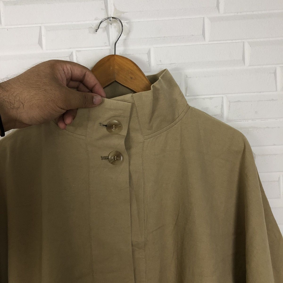 Japanese Brand RARE CROPPED PONCHOS JACKET MARIED'OR FABRIC MADE IN JAPAN Size US M / EU 48-50 / 2 - 6 Thumbnail