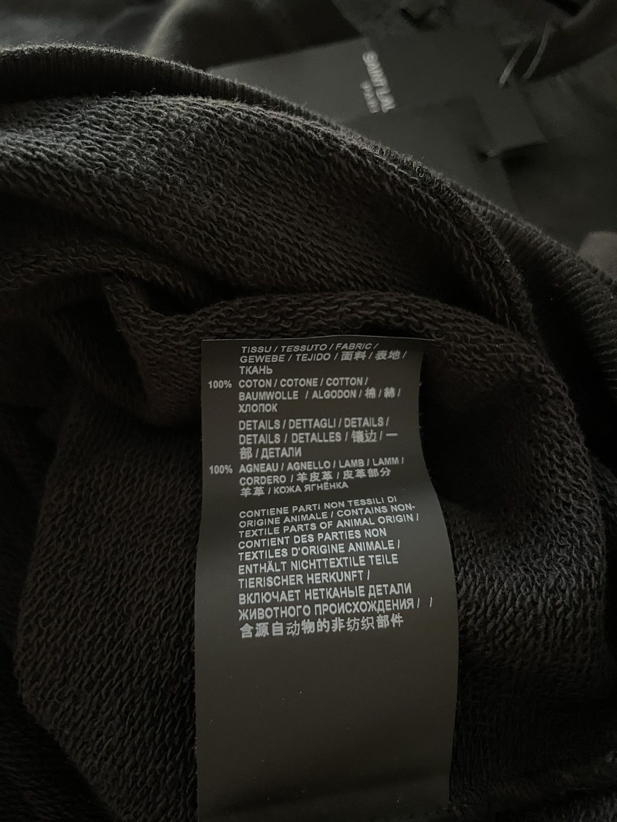 Hedi Slimane × Saint Laurent Paris × Yves Saint Laurent $2K Value Limited Edition Runway Leather Crewneck Sweatshirt Size US M / EU 48-50 / 2 - 12 Thumbnail