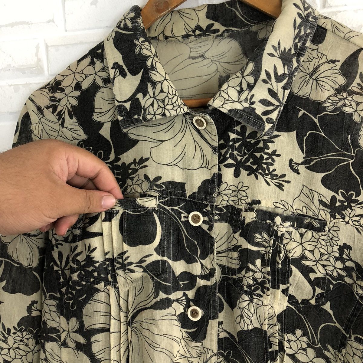 Japanese Brand RARE FULL PRINT FLOWER LIGHT JACKET Size US M / EU 48-50 / 2 - 7 Thumbnail