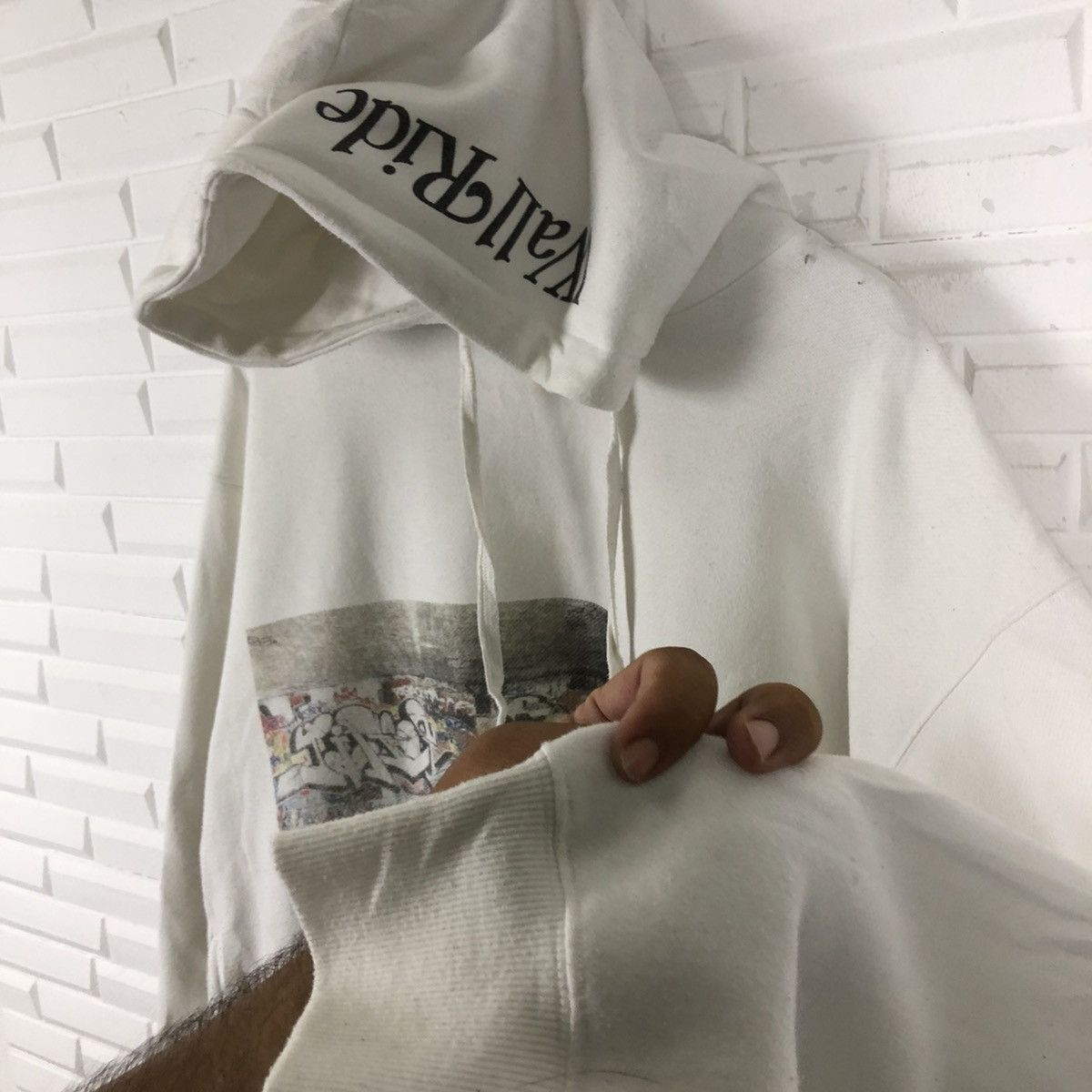 Japanese Brand RARE HOODIE STREET FASHION BIG LOGO Size US L / EU 52-54 / 3 - 8 Thumbnail