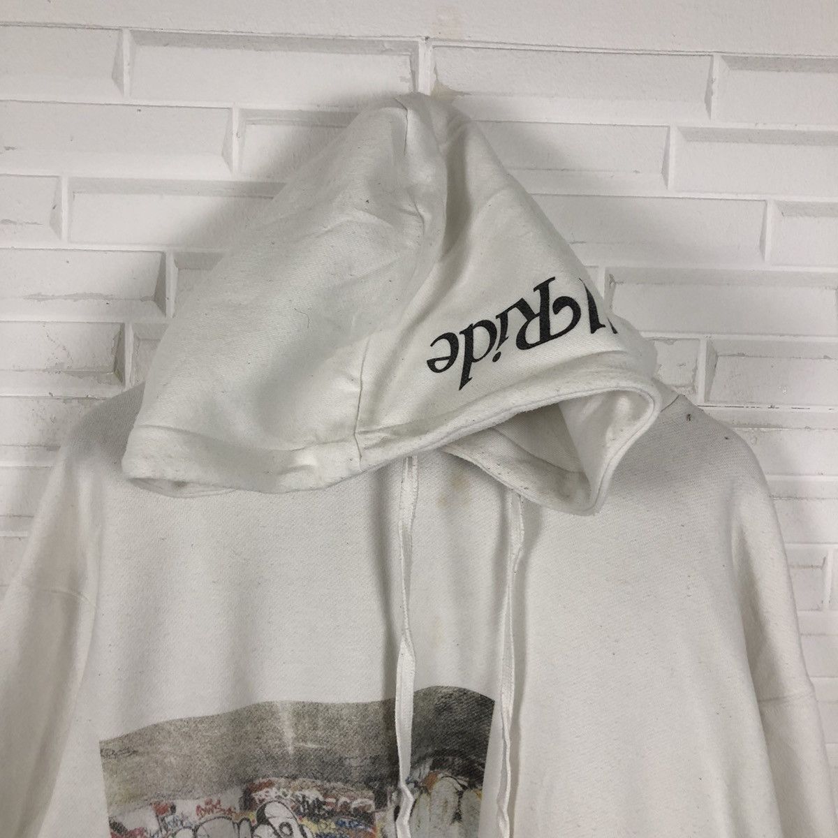 Japanese Brand RARE HOODIE STREET FASHION BIG LOGO Size US L / EU 52-54 / 3 - 3 Thumbnail