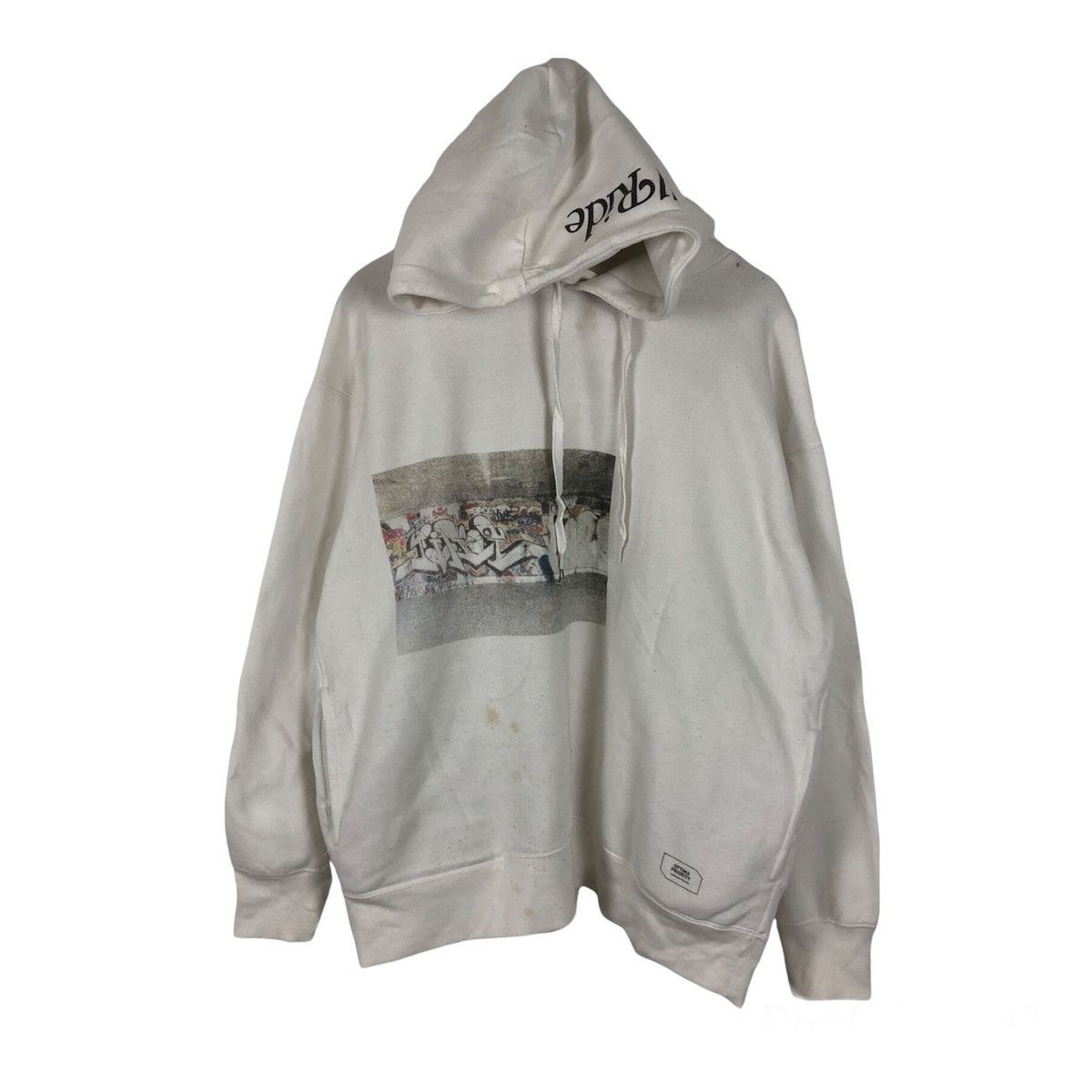 Japanese Brand RARE HOODIE STREET FASHION BIG LOGO Size US L / EU 52-54 / 3 - 1 Thumbnail