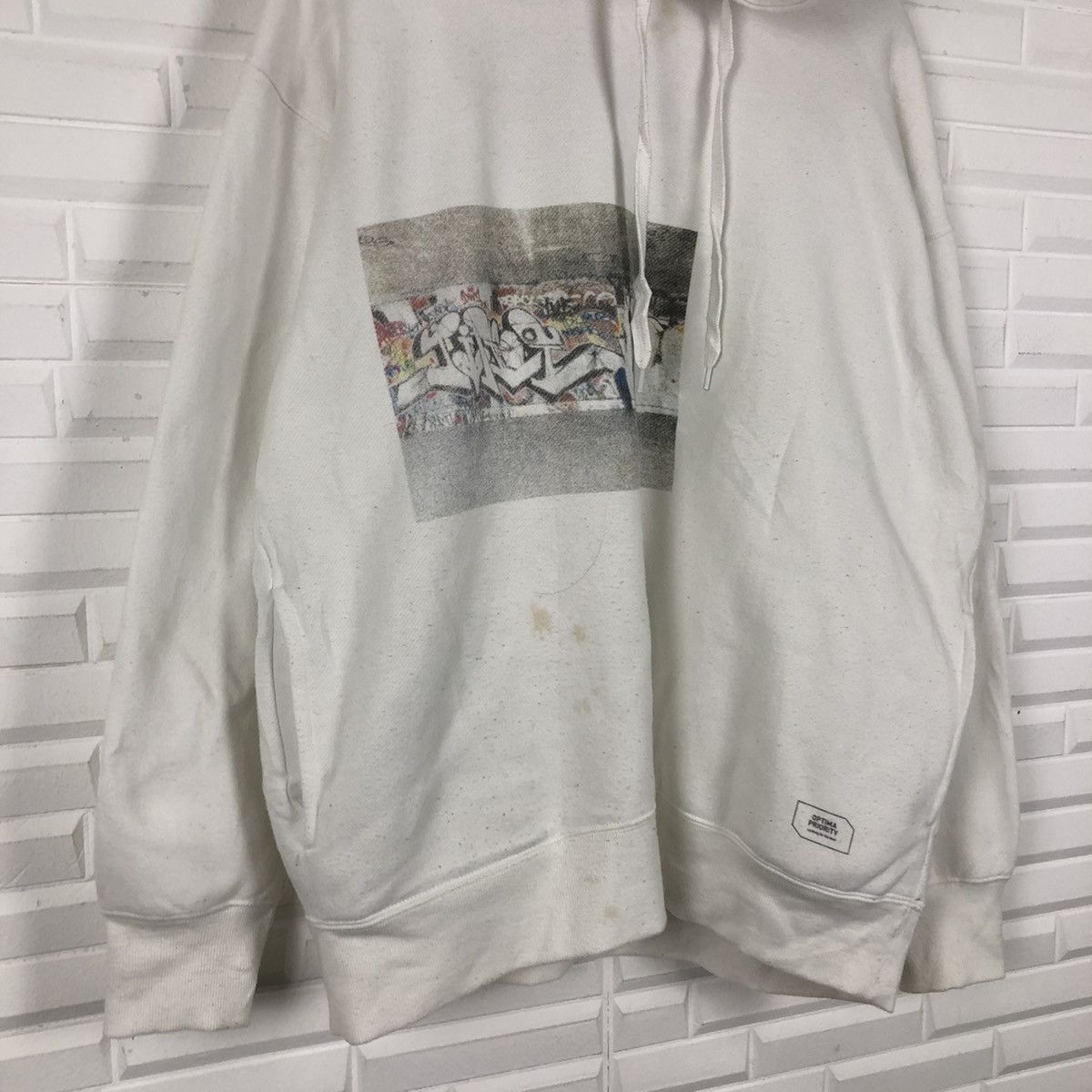 Japanese Brand RARE HOODIE STREET FASHION BIG LOGO Size US L / EU 52-54 / 3 - 4 Thumbnail