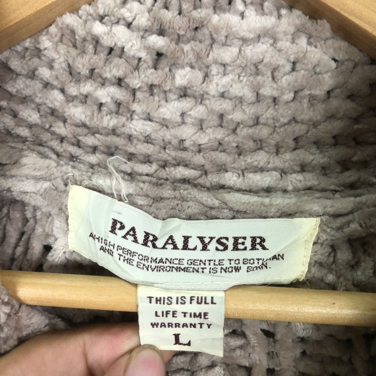 Japanese Brand HandMade Knitwear JapaneseBrand Paralyser Size US L / EU 52-54 / 3 - 5 Thumbnail