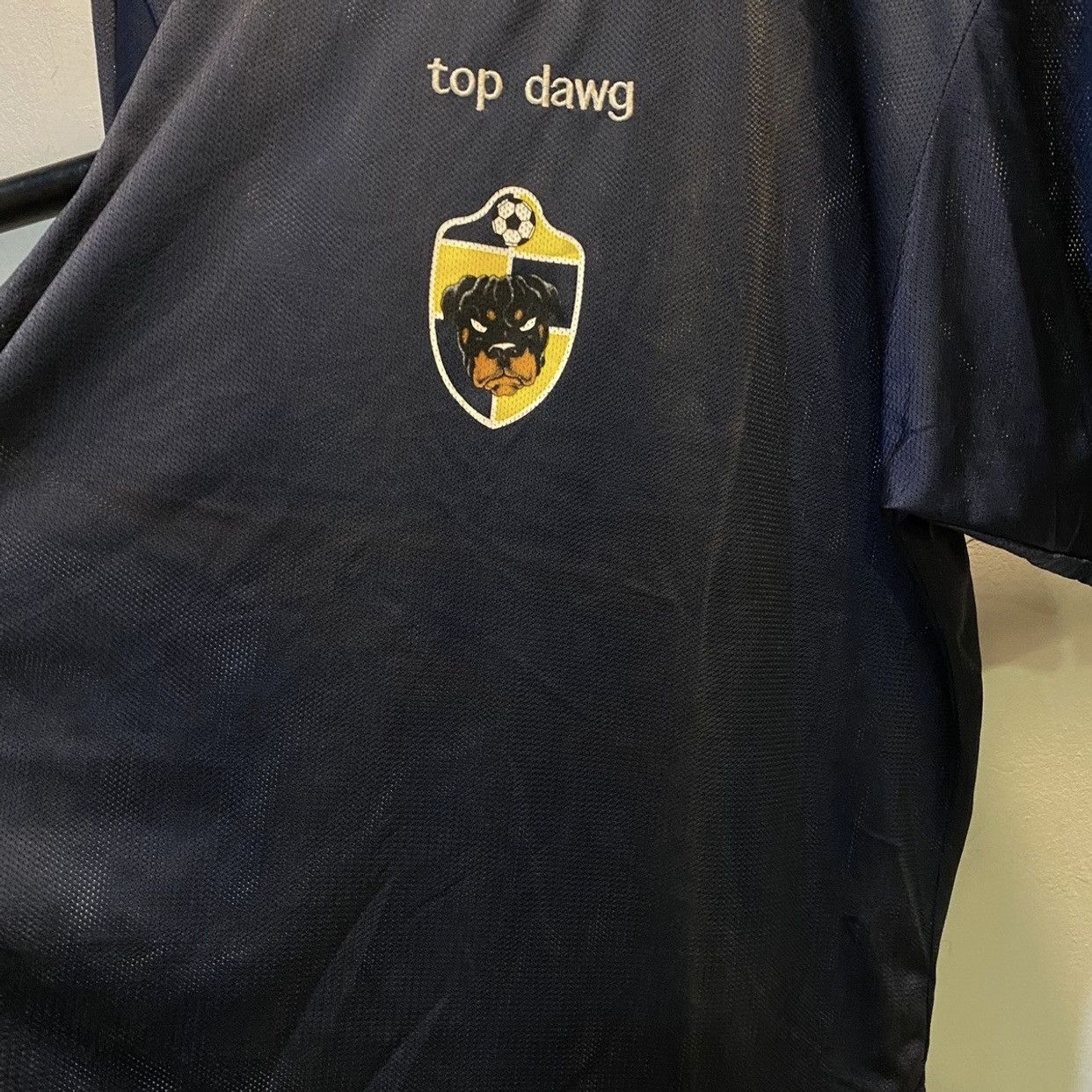 Top Dawg Entertainment Vintage With Tag‼️ top dawg centre logo jersey made in USA Size US L / EU 52-54 / 3 - 6 Thumbnail