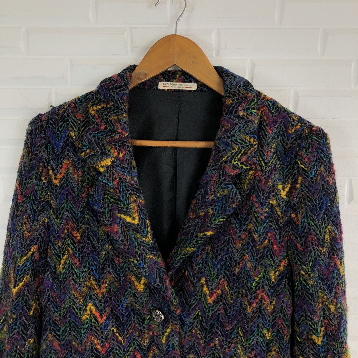Japanese Brand RARE DESIGN JACKET WELLMAN ORIGINAL DESIGN Size US M / EU 48-50 / 2 - 3 Thumbnail